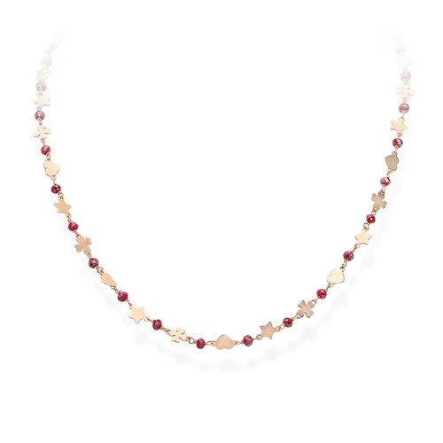 Necklace Amen Woman in Silver Cristallo CLCQSRR - CLCQSRR